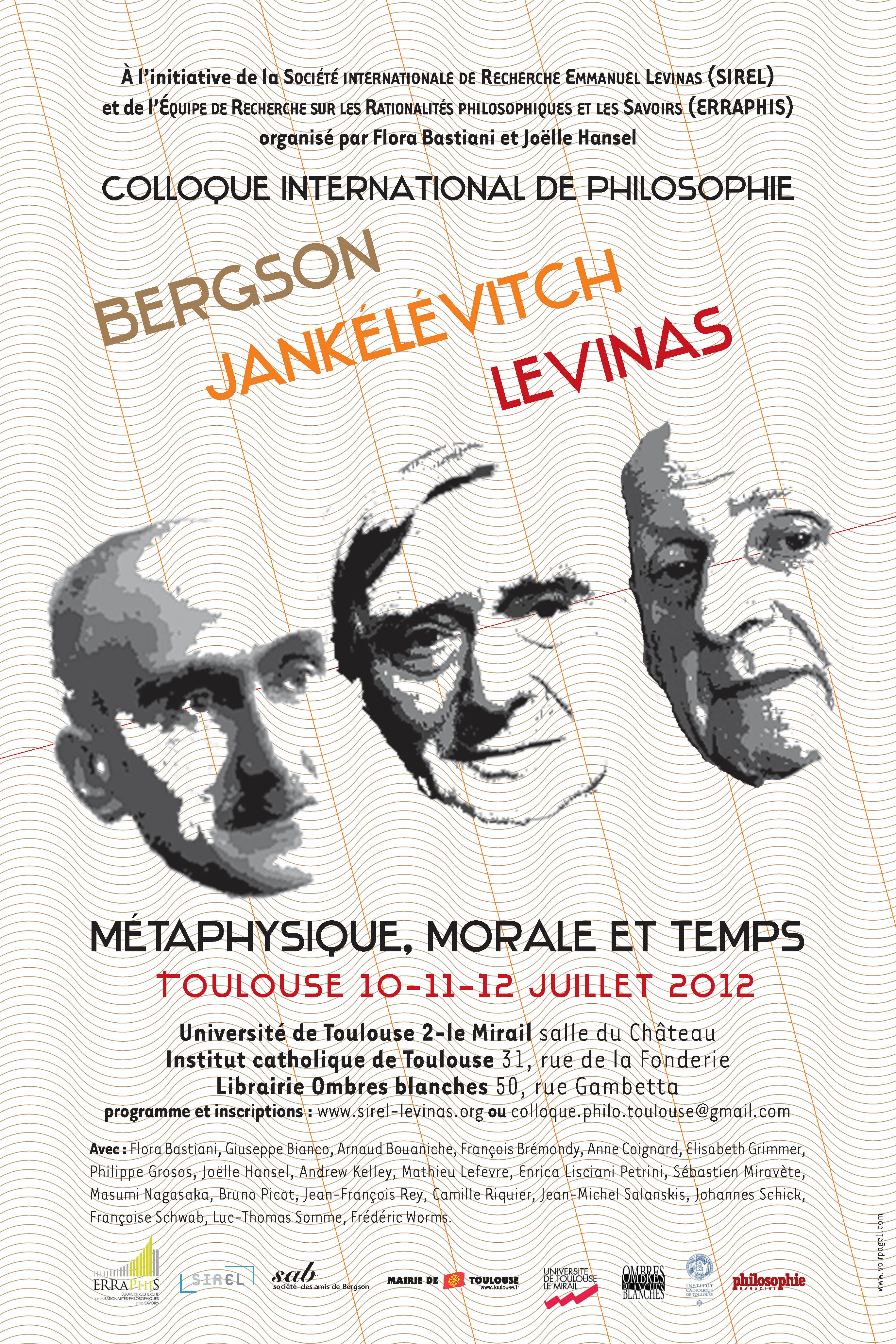 Bergson, Jankélévitch, Levinas