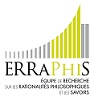 logo-Equipe de Recherche sur les Rationalités Philosophiques et les Savoirs (ERRAPHIS)